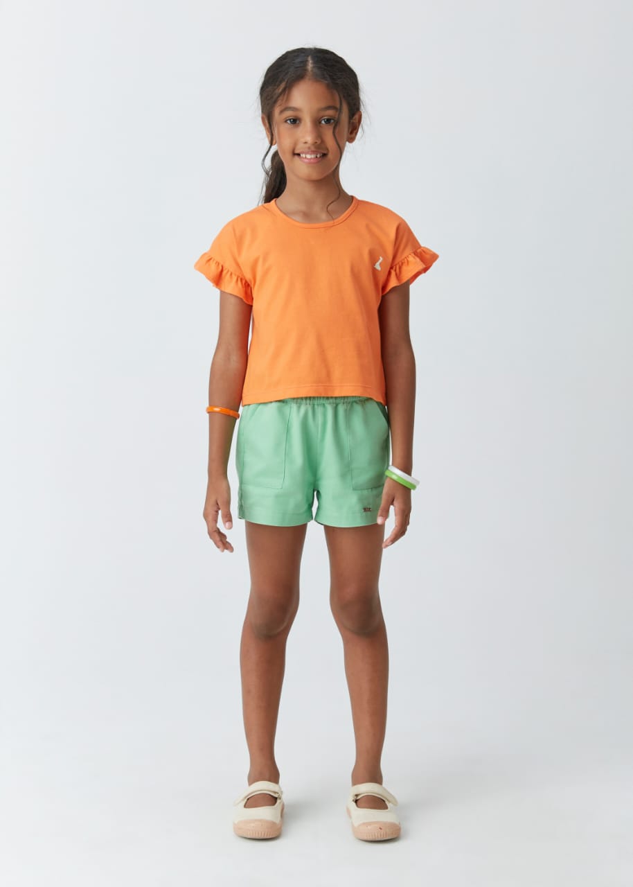 Short Sarja Verde Beabá