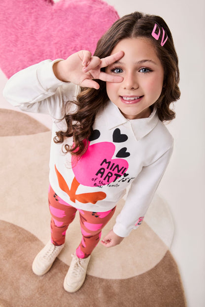 Conjunto Infantil Moletom Tulipa Bimbi
