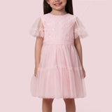 Vestido Infantil Mini Corações Petit Cherie