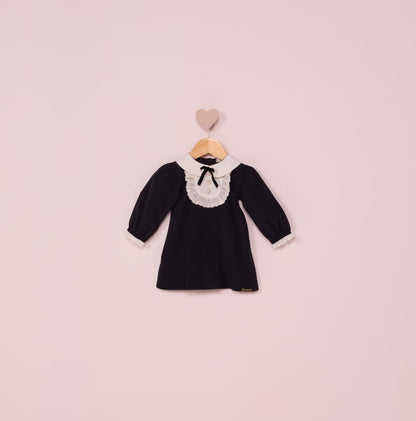 Vestido Bebê Preto Buá