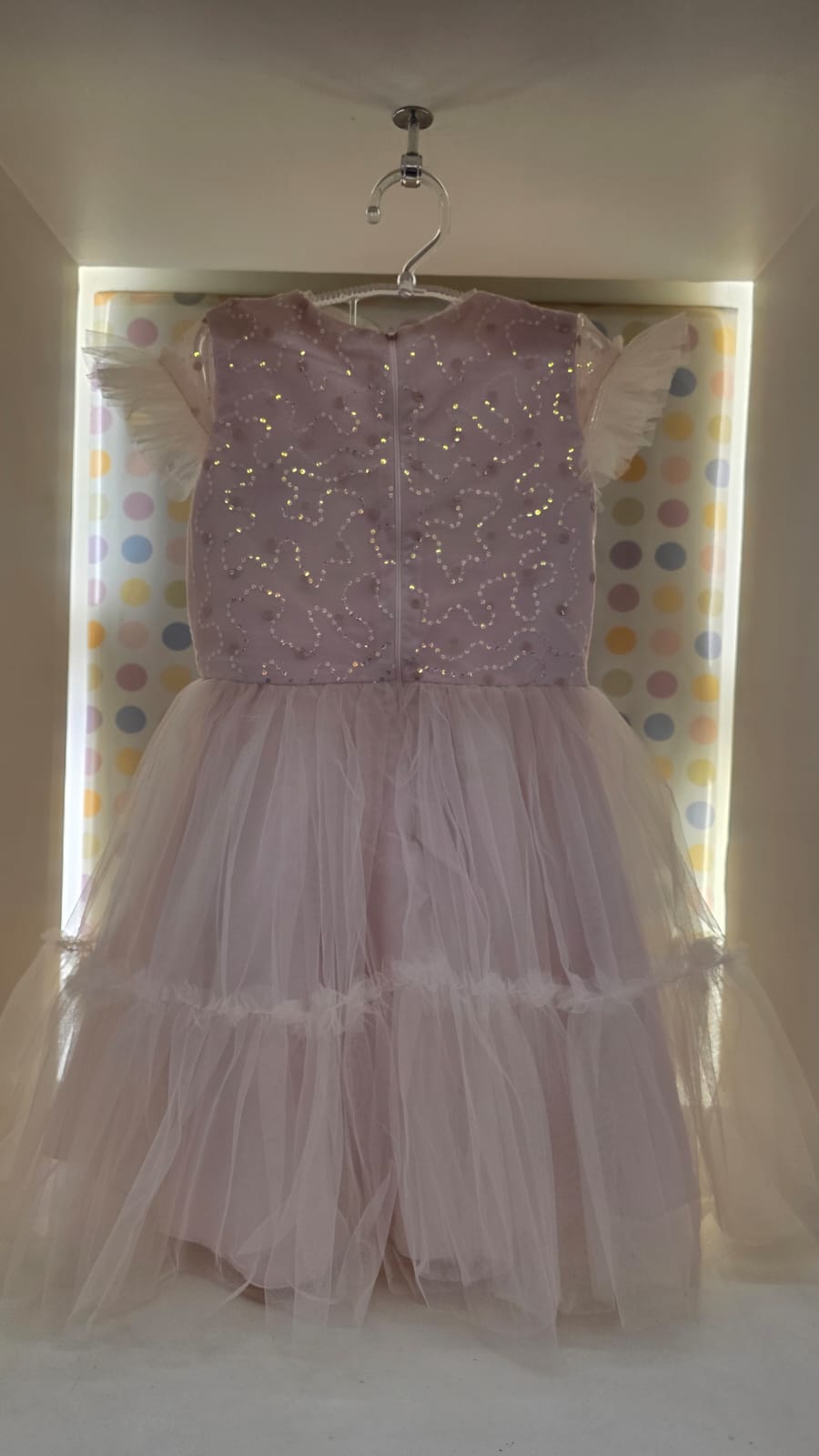 Vestido Infantil Paetês Petit Cherie