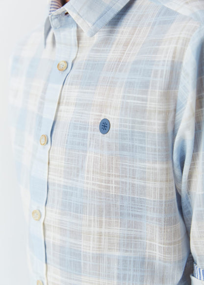 Camisa Social Xadrez UM+UM