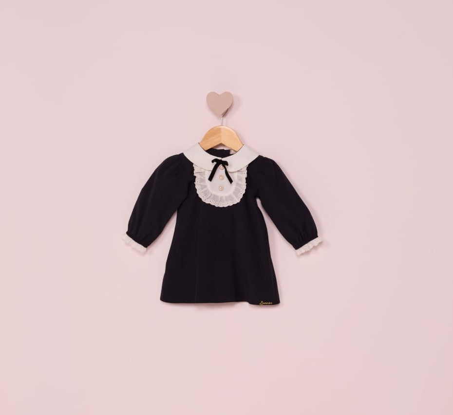 Vestido Bebê Preto Buá