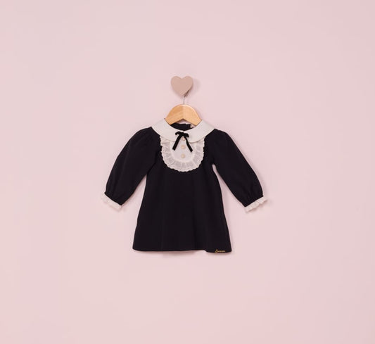 Vestido Bebê Preto Buá