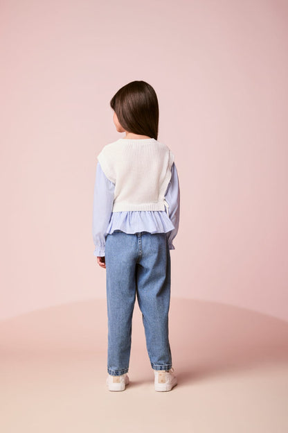 Camisa Infantil c/Colete Momi