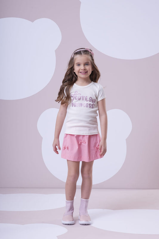 Conjunto Infantil Princesa Pituchinhus