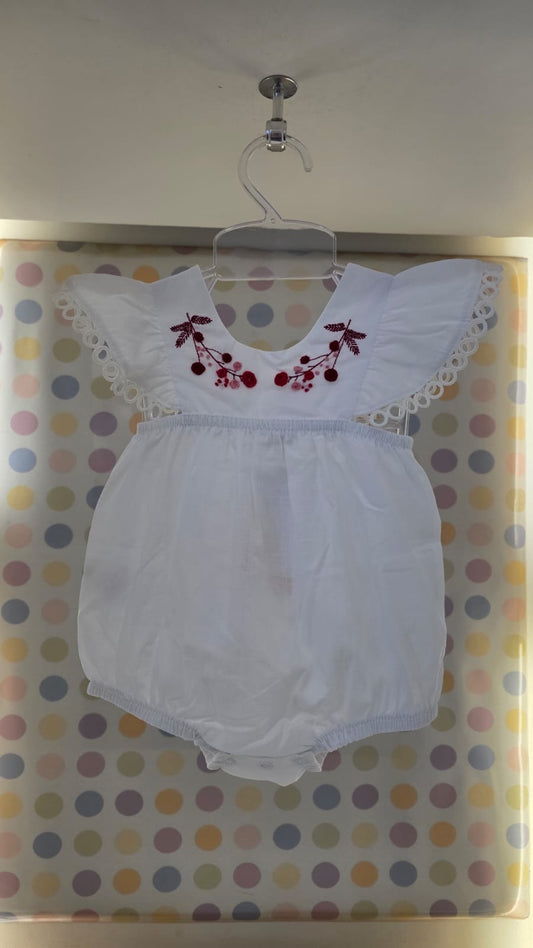 Homper Feminino Bebê Bordado UM+UM