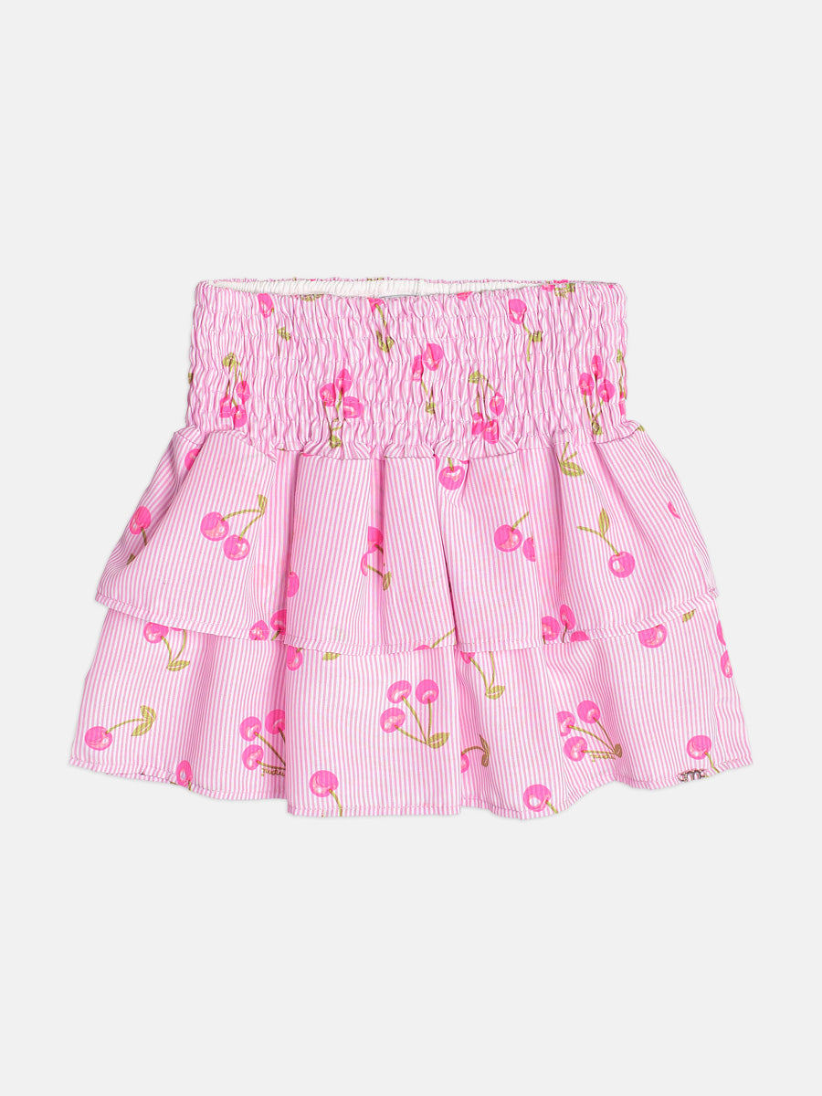Conjunto Infantil Menina Rosa Cereja Momi