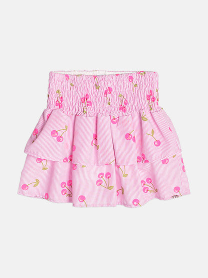Conjunto Infantil Menina Rosa Cereja Momi