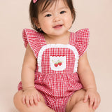 Romper Bebê Vermelho Morango Buá