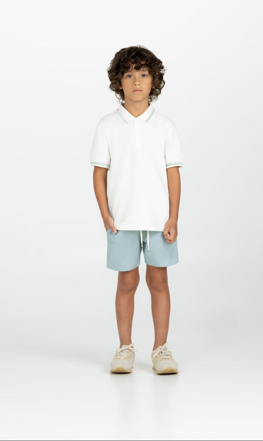 Conjunto Infantil Menino Pólo Off Buá