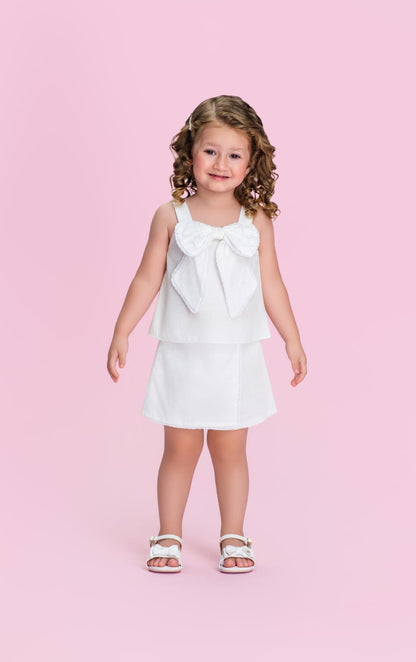 Conjunto Infantil Menina Off Petit Cherie