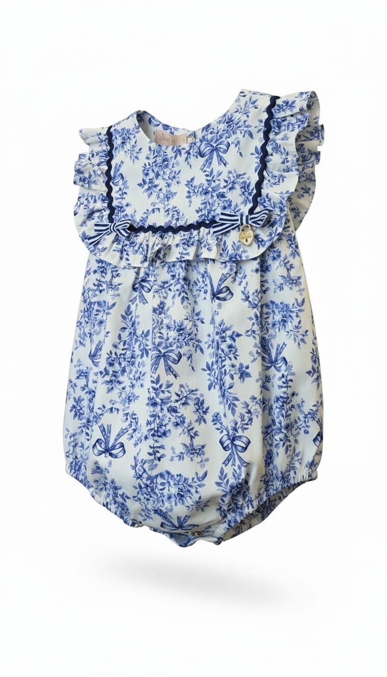 Homper Bebê Azul Azulejo Buá