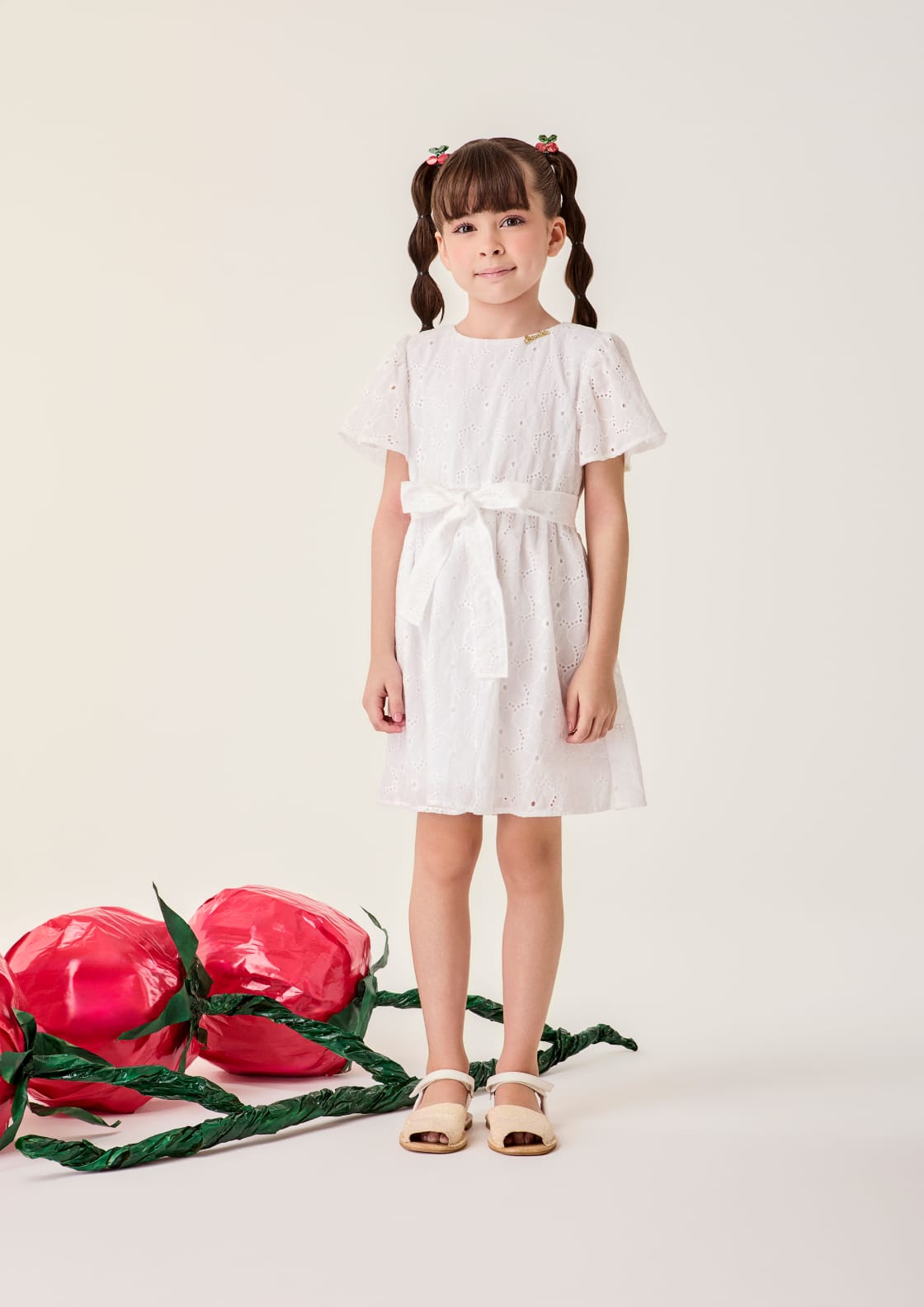 Vestido Infantil Off de Laise Buá