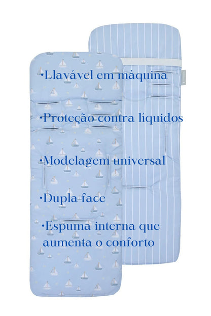 Protetor Carrinho Barquinhos