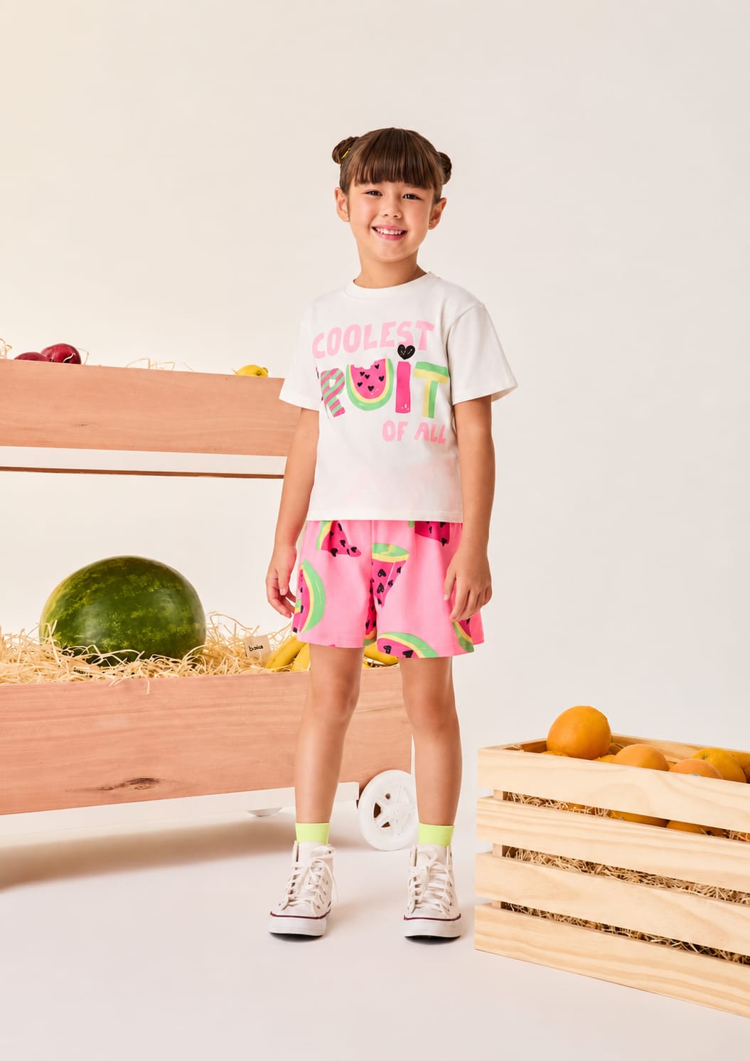 Conjunto Infantil Menina Melancia Buá