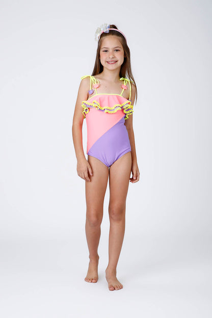 Maiô Infantil Júlia Zig Zag Siri