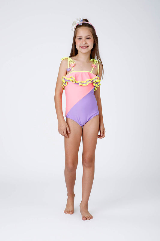 Maiô Infantil Júlia Zig Zag Siri