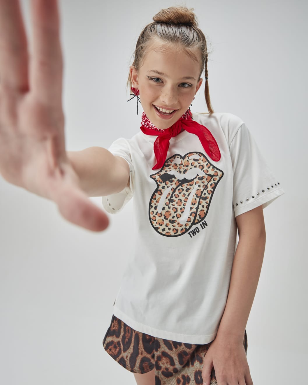 Conjunto Teen Animal Print TWOIN