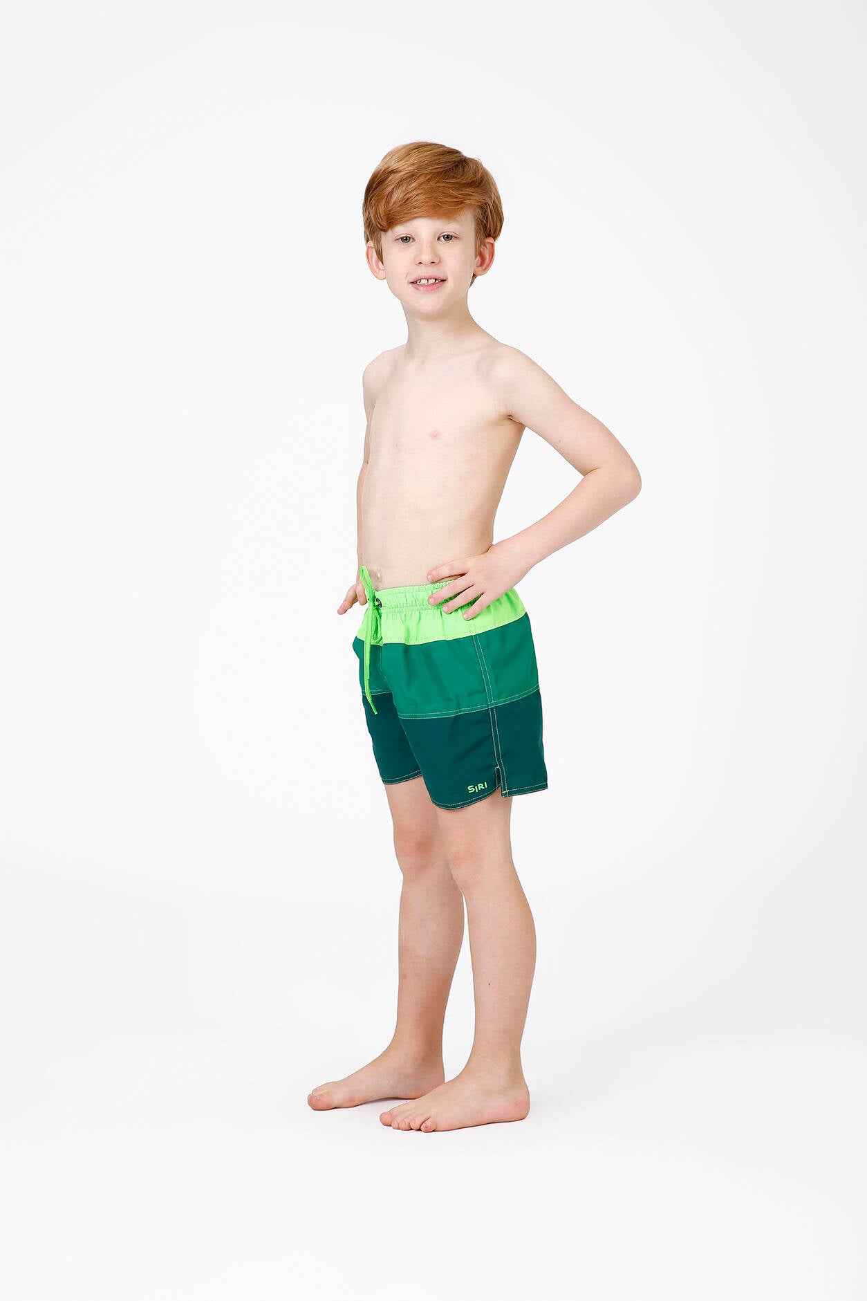 Short Infantil Leo Verde Siri