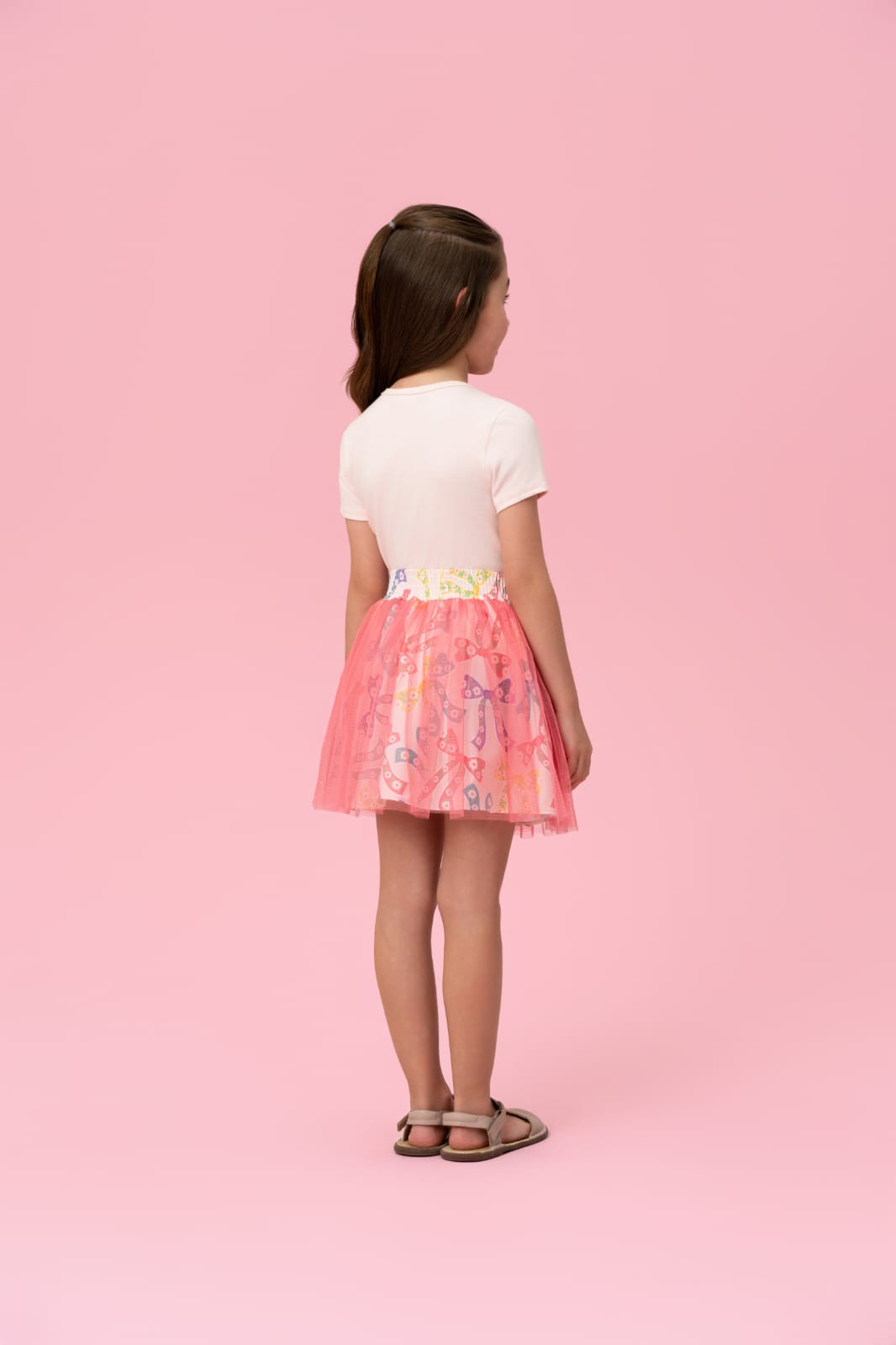 Conjunto Infantil Rosa Laços Mon Sucré