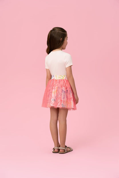 Conjunto Infantil Rosa Laços Mon Sucré
