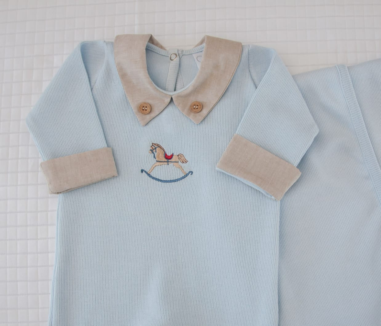 Macacão Bebê Cavalinho Buá