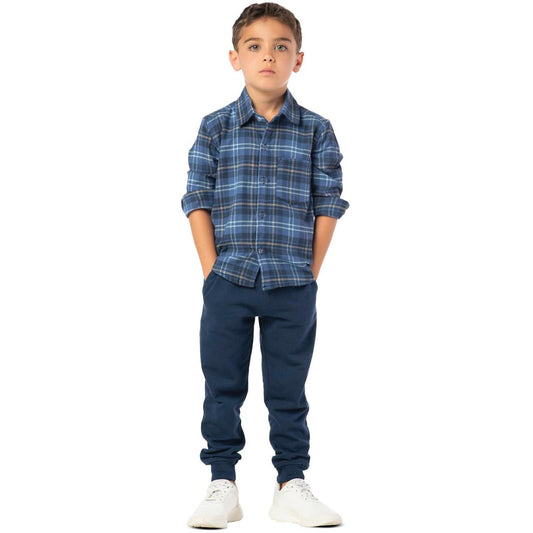 Camisa Xadrez Azul