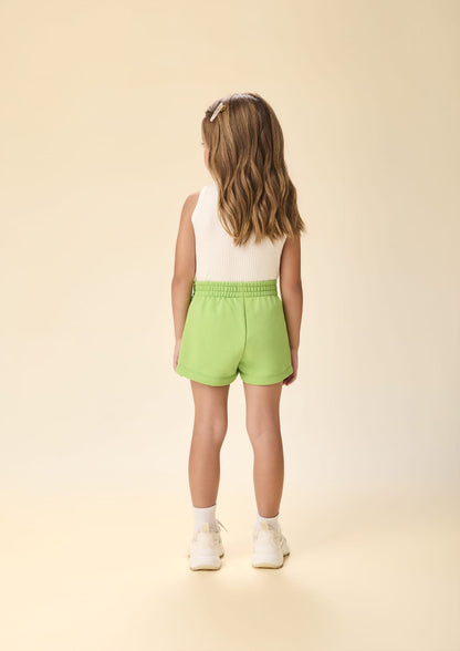 Conjunto Infantil Menina Verde Laço Momi