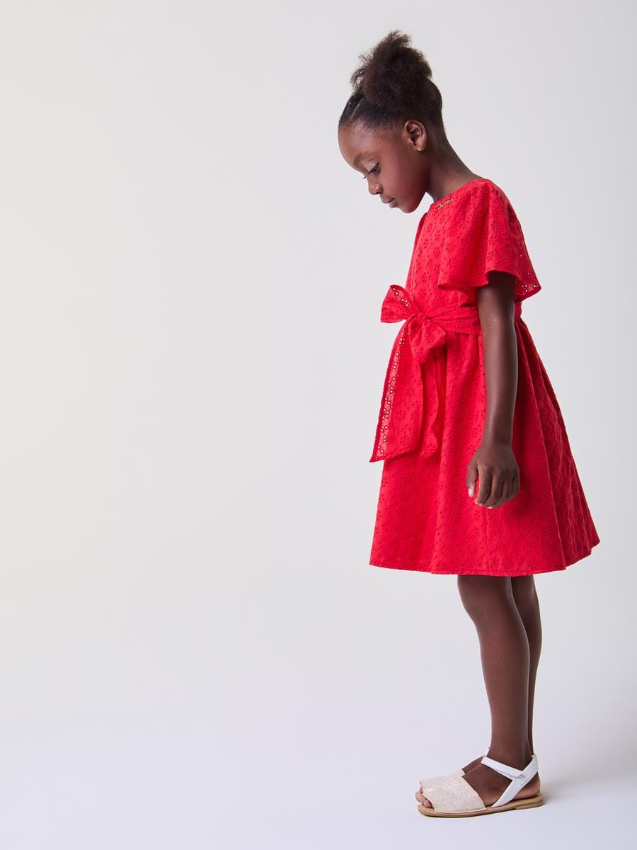 Vestido Infantil Laise Vermelho