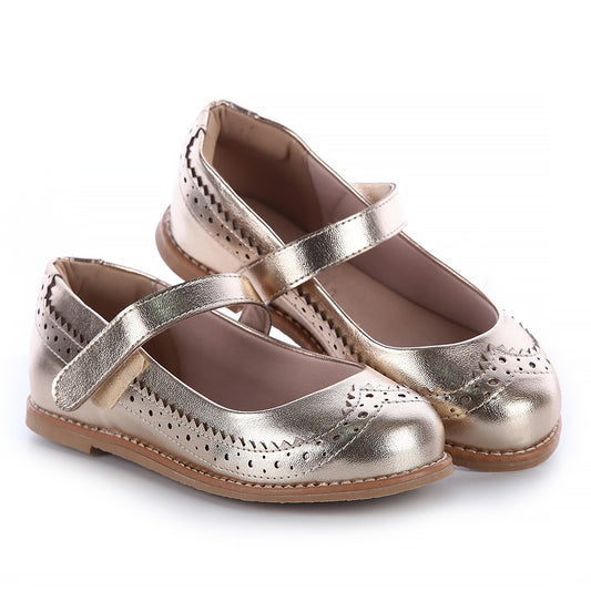 Sapatilha Infantil Elegance Dourada