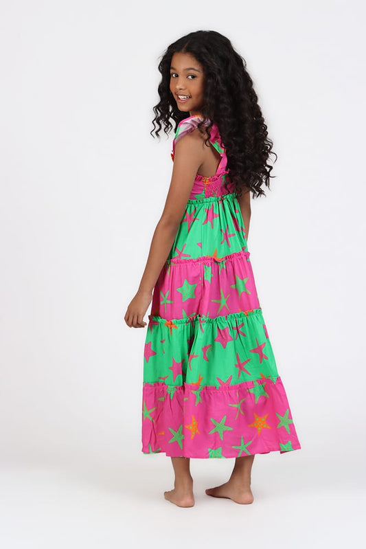 Vestido Infantil Júlia Estrelinha Siri