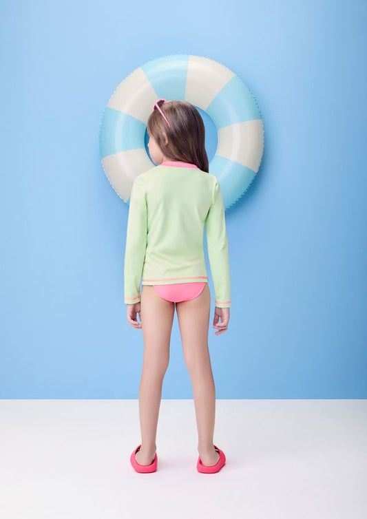 Blusa Infantil Proteção UV Hello Kitty Momi