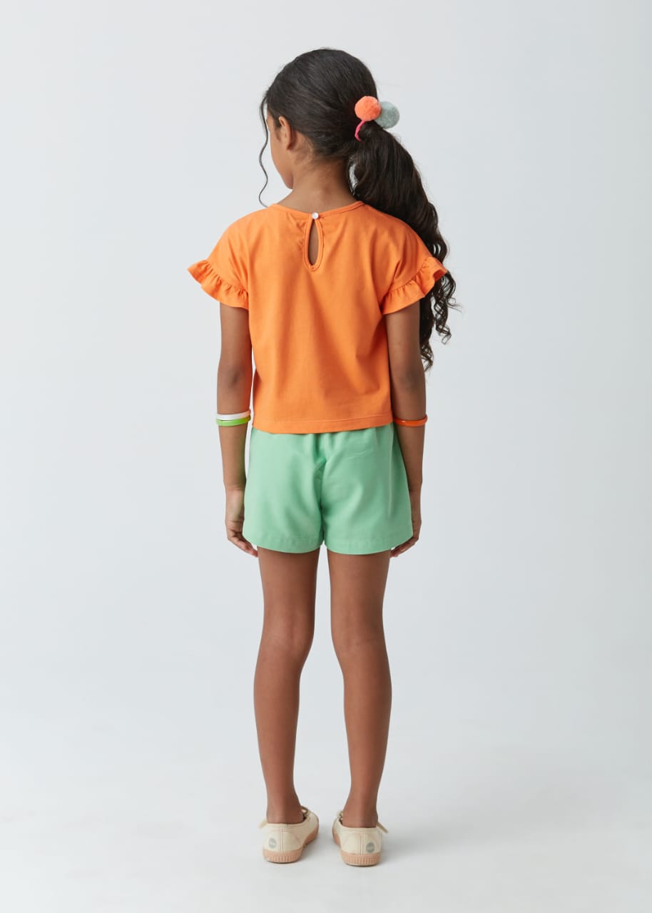 Short Sarja Verde Beabá