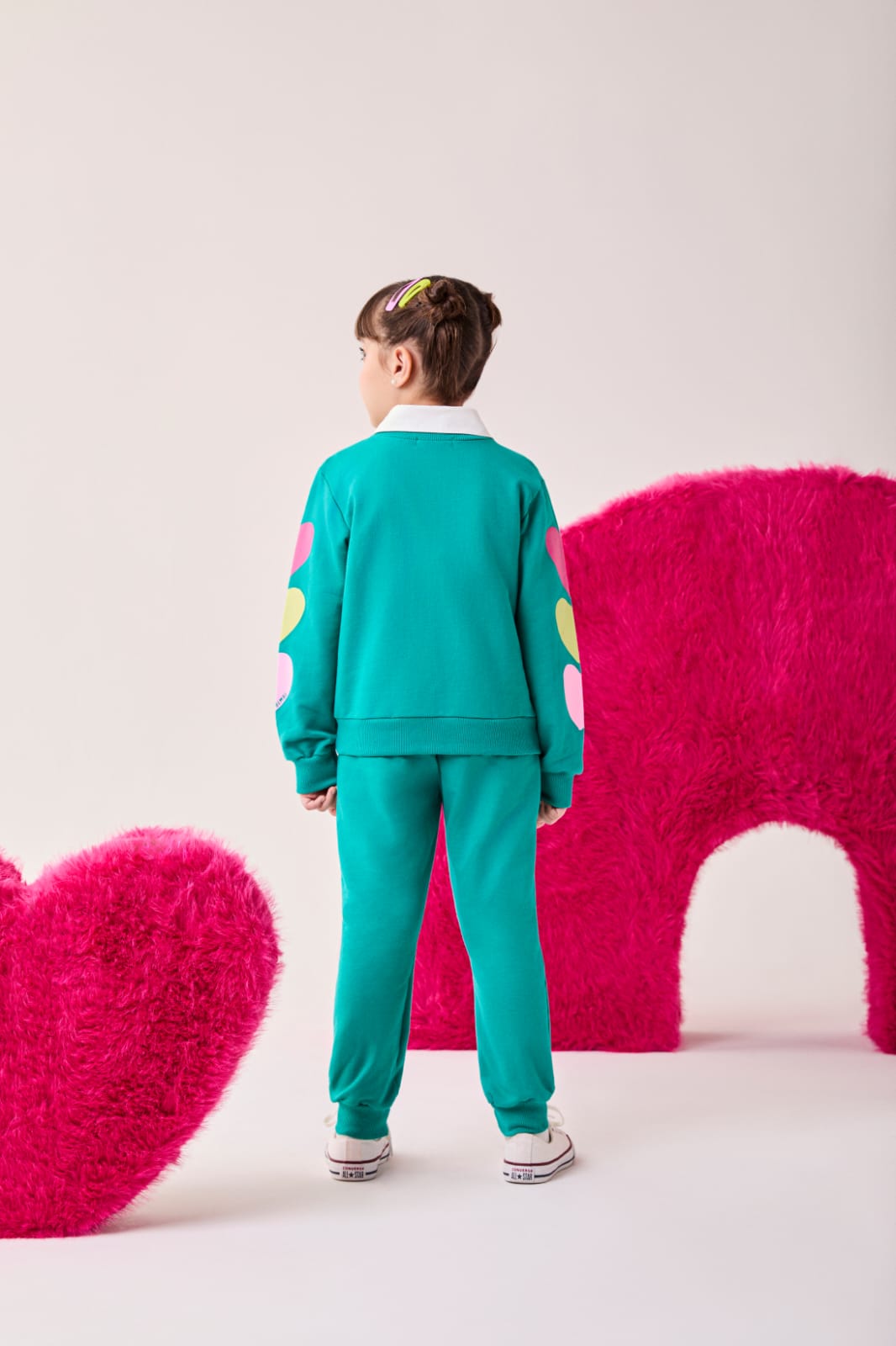 Conjunto Infantil Moletom Verde Bimbi