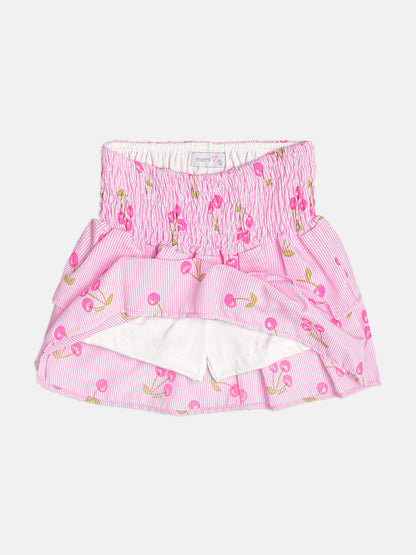 Conjunto Infantil Menina Rosa Cereja Momi