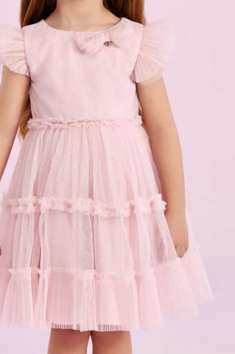 Vestido Rosa Claro Petit Cherie