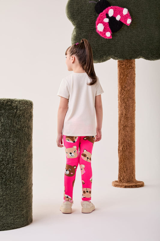 Conjunto Infantil Bege Neon Bimbi
