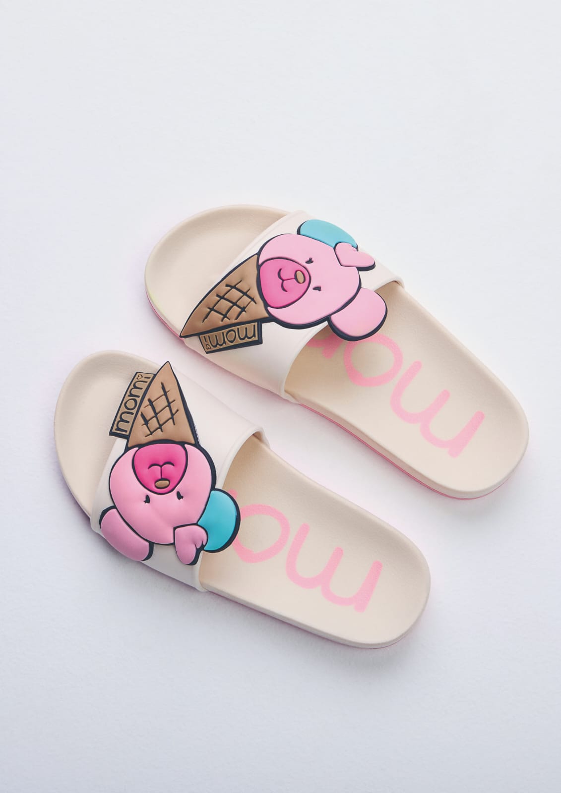 Chinelo Slide Infantil Sorvete Momi