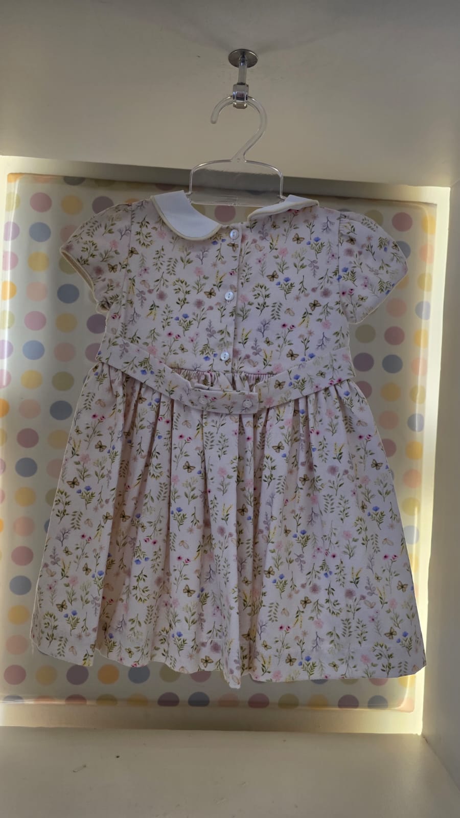 Vestido Bebê Clássico Floral Buá