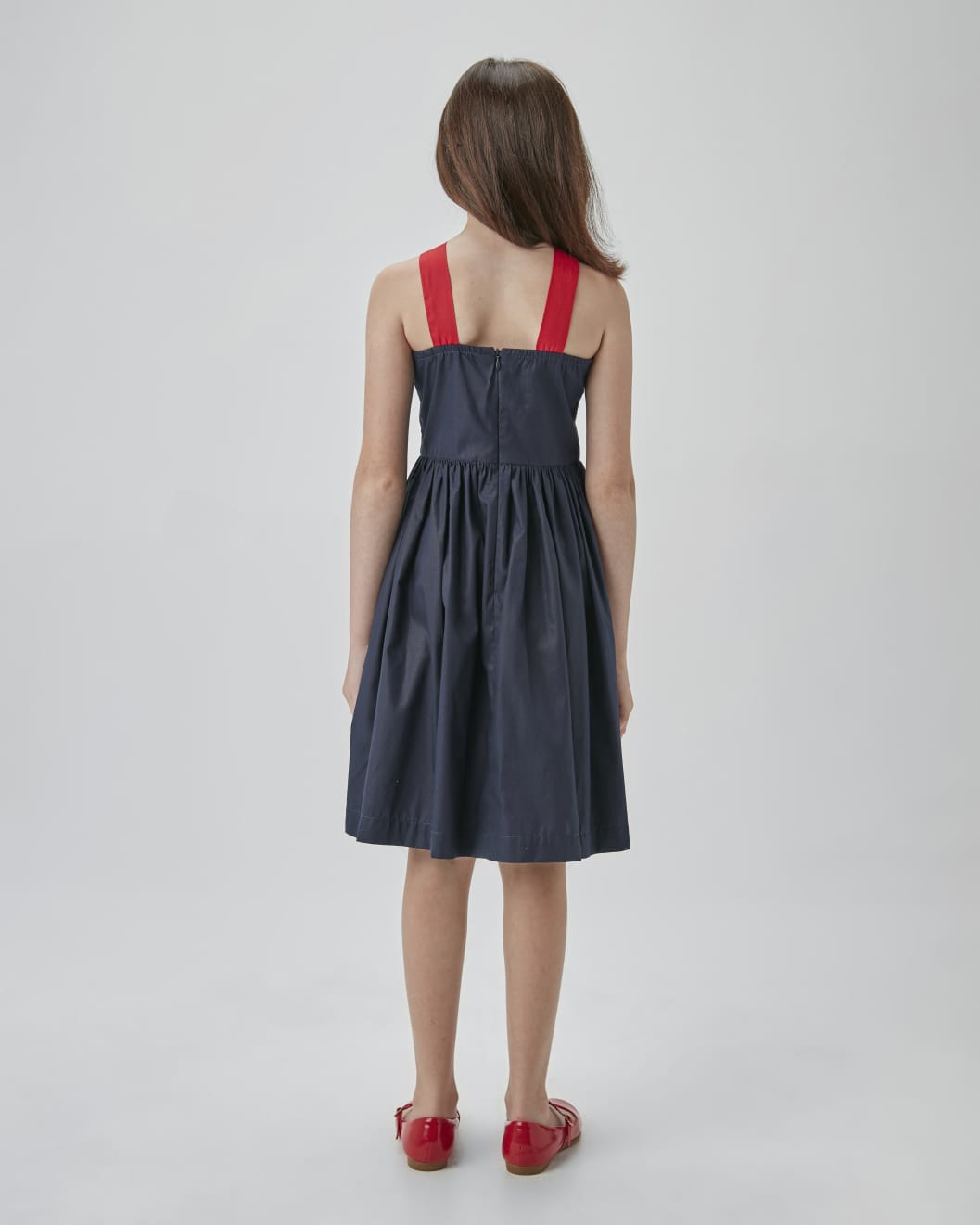 Vestido Infantil Marinho UM+UM