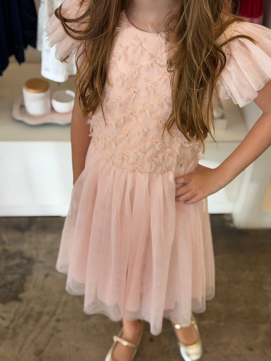 Vestido Infantil Rosa Baby Petit Cherie