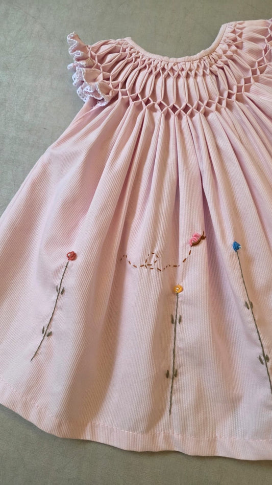 Vestido Bebê Casinha de Abelha Buá