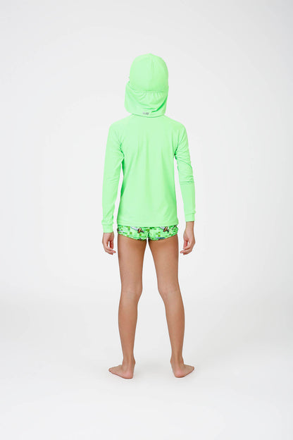 Blusa Infantil Proteção Verde Siri