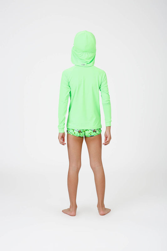 Blusa Infantil Proteção Verde Siri