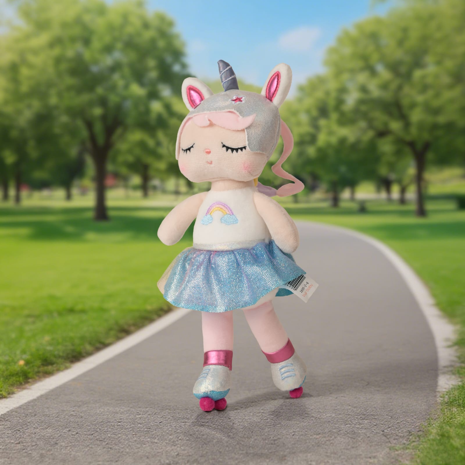 Mini Boneca Ângela Patinadora