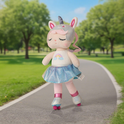 Boneca Ângela Unicórnio Patinadora