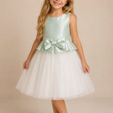 Vestido Infantil Menina Verde Zibeline Buá