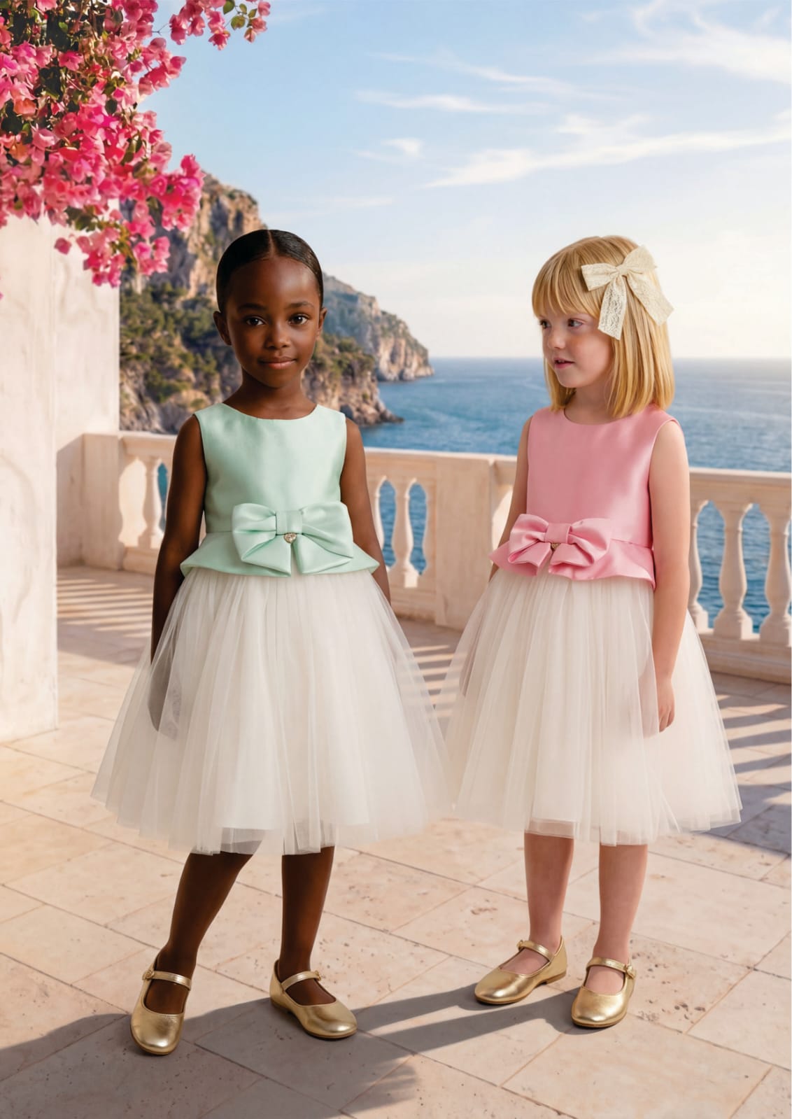 Vestido Infantil Menina Verde Zibeline Buá