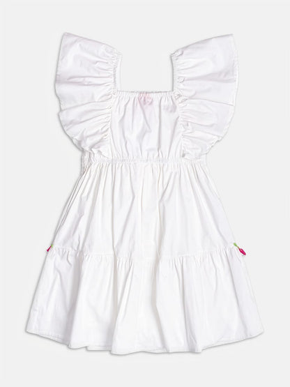Vestido Tricoline Cerejas Momi